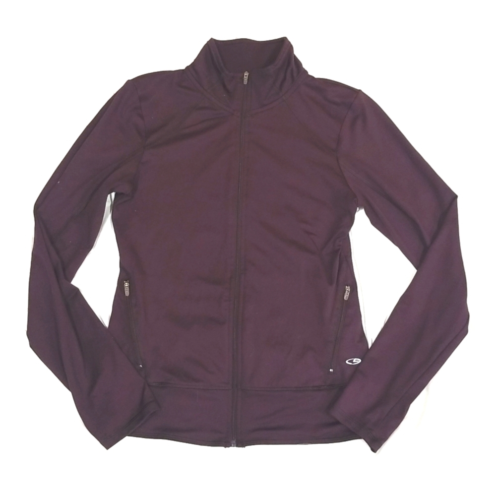 Champion DuoDry Plum Full Zip Jacket size small